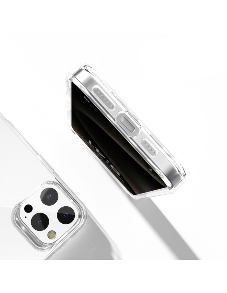 CLEAR HARD COVER WITH NON-SLIP TEXTURE