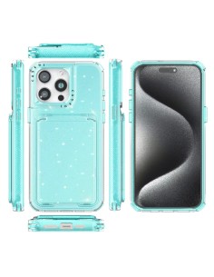 GLITTER HARD COVER WITH MIRROR AND STAND FUNCTION