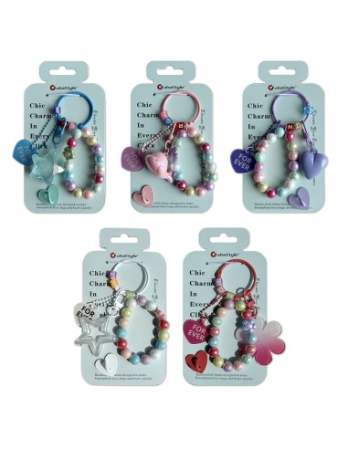 PENDENTIF POLYVALENT AVEC BRELOQUES ET CROCHET POUR ANNEAU