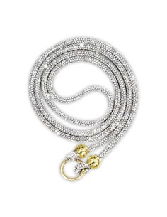 NECK LACE WITH RHINESTONE AND METAL PATCH 2