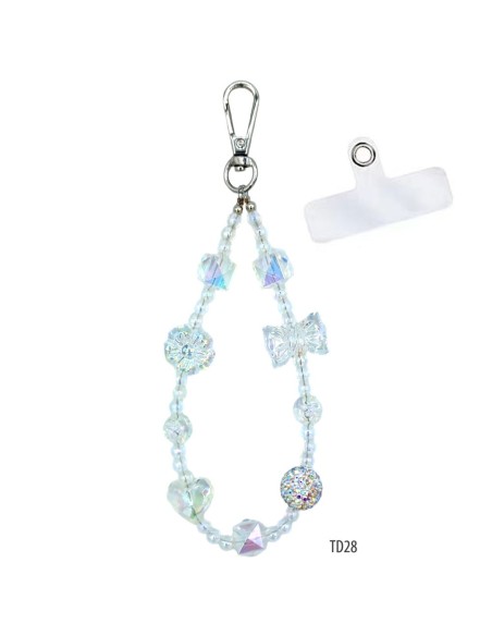 15CM-LONG PHONE BEADS