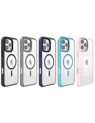 REINFORCED EDGES MAGNETIC HARD CLEAR COVER CASE