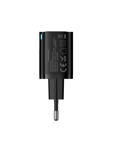 Chargeur secteur PD+QC à double port