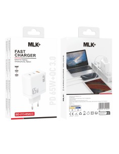 Chargeur secteur PD+QC à double port