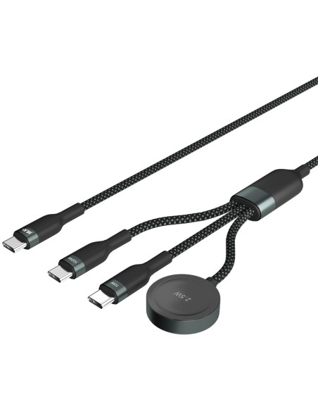 MLK+ 3-IN-1 TYP C SCHNELLLADE-GEFLECHTKABEL + SMARTWATCH