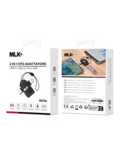 MLK+ 2-IN-1 OTG ADAPTER USB-A / TYP-C / MICRO USB 2