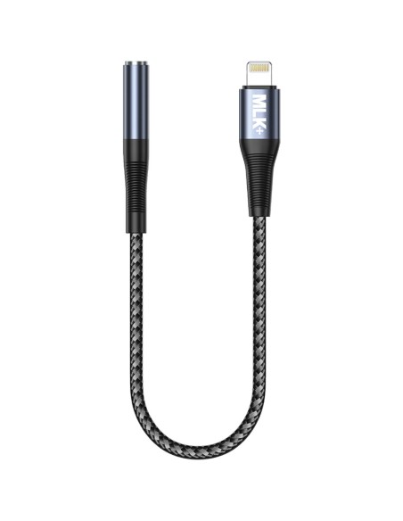 MLK+ ADATTATORE AUX DA LIGHTNING A JACK 3.5MM