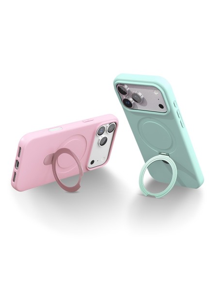 SEMIHARD SOFT TOUCH COVER CASE WITH FOLDABLE KICKSTAND