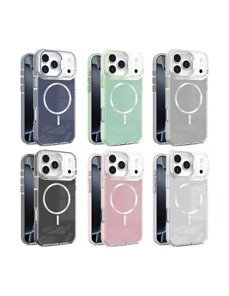 COVER RIGIDA MAGNETICA CON FUNZIONE STAND E SUPERFICIE SPECCHIATA