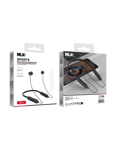 MLK+ ÉCOUTEURS TOUR DE COU MAGNÉTIQUES BLUETOOTH