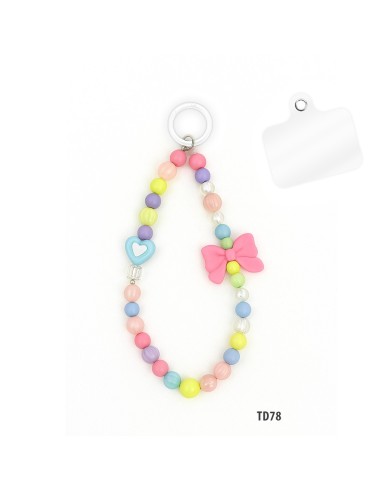 PERLES DE TÉLÉPHONE DE 18 CM DE LONG