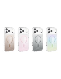 SEMI-TRANSPARENT MAGNETIC HARD CASE WITH A GRADIENT FINISH 2