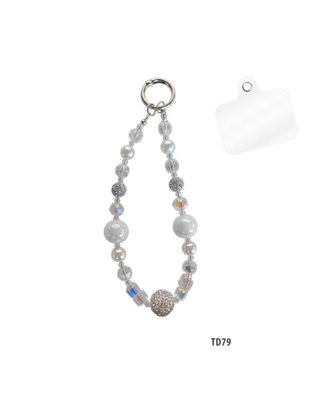 PERLES DE TÉLÉPHONE DE 15 CM DE LONG