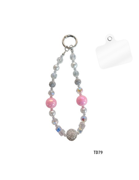 PERLES DE TÉLÉPHONE DE 15 CM DE LONG