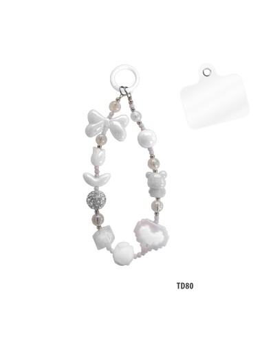 PERLES DE TÉLÉPHONE DE 15 CM DE LONG