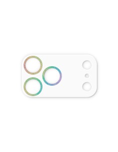 TEMPERED GLASS CAMERA LENS PROTECTOR WITH GLITTER EFFECT