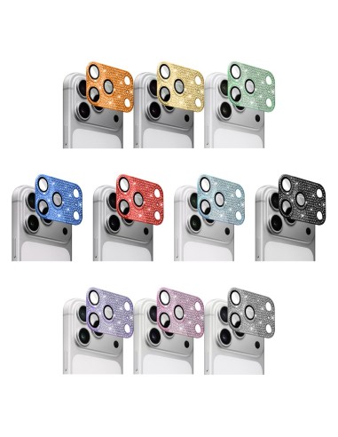 TEMPERED GLASS CAMERA LENS PROTECTOR WITH RHINESTONES
