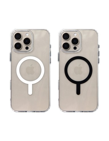 ÉTUI MAGNÉTIQUE TRANSPARENT À COUVERTURE RIGIDE