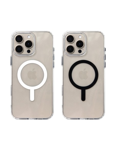 ÉTUI MAGNÉTIQUE TRANSPARENT À COUVERTURE RIGIDE