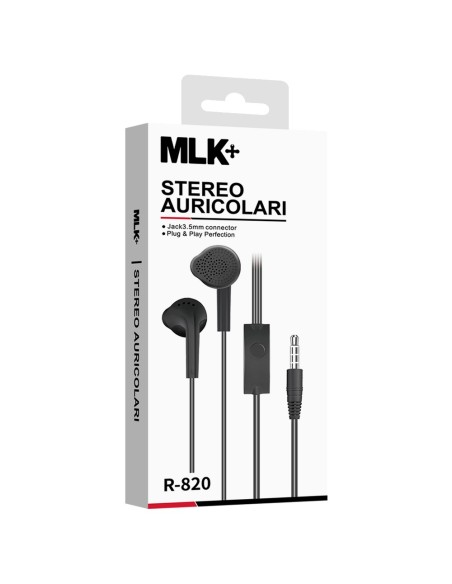 MLK+ IN-EAR KABELGEBUNDENE OHRHÖRER KLINKE 3.5MM ANSCHLUSS