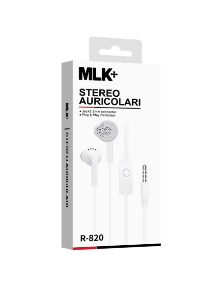 MLK+ IN-EAR KABELGEBUNDENE OHRHÖRER KLINKE 3.5MM ANSCHLUSS