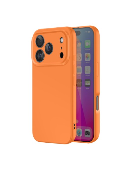 SOFT TOUCH SOFT COVER CASE - SINGLE-COLOR ORANGE PACK
