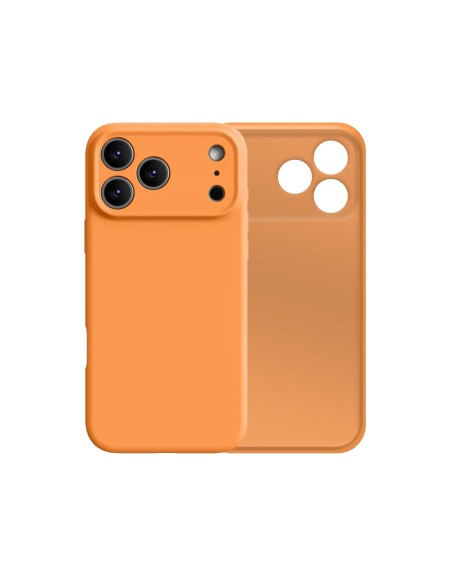 MATTE FINISH SOFT COVER CASE - SINGLE-COLOR ORANGE PACK