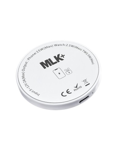 MLK+ 2-IN-1 KABELLOSES MAGNETISCHES LADEGERÄT 15-WATT MIT INTEGRIERTEM-STÄNDER