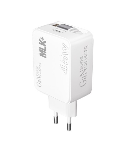 PD port mains charger with Type C to Type C cable