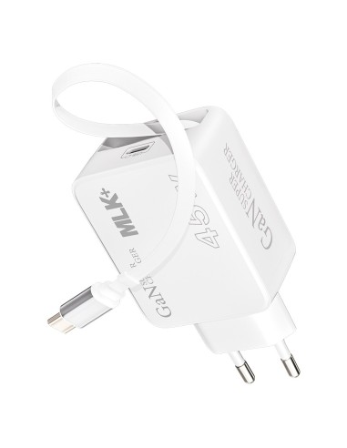 PD-Port-Netzladegerät mit Typ-C-auf-Typ-C-Kabel