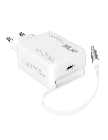 PD-Port-Netzladegerät mit Typ-C-auf-Typ-C-Kabel