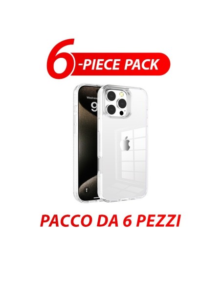 COVER RIGIDA TRASPARENTE TEXTURE ANTISCIVOLO