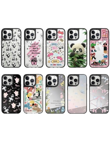 MAGNETIC HARD CASE WITH DECORATIVE PRINTS AND GLOSSY FINISH - DESIGN 1