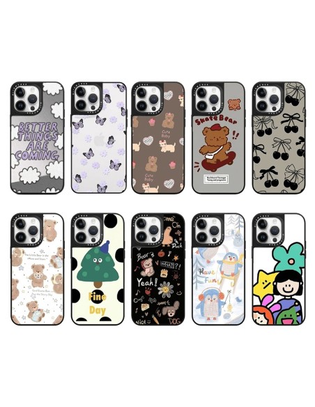 MAGNETIC HARD CASE WITH DECORATIVE PRINTS AND GLOSSY FINISH - DESIGN 3