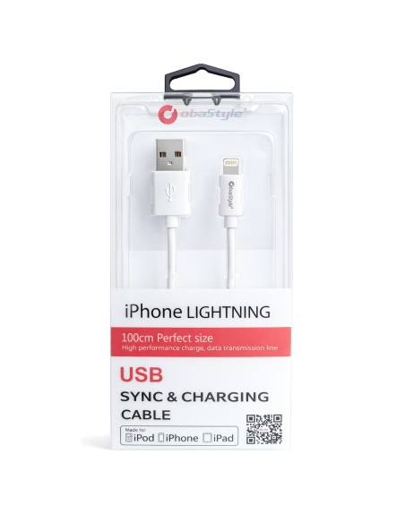 APPLE LIGHTNING MFi CERTIFIED USB DATA AND CHARGING CABLE