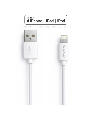 APPLE LIGHTNING MFi CERTIFIED USB DATA AND CHARGING CABLE
