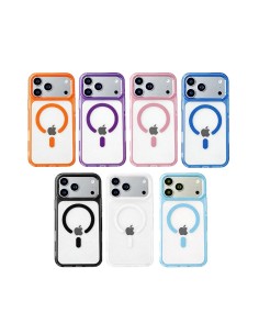 MAGNETIC HARD CLEAR COVER CASE WITH REINFORCED FRAME