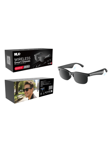 MLK+ OCCHIALI SMART BLUETOOTH CON TRADUZIONE AI