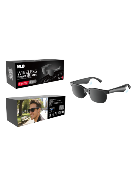 MLK+ OCCHIALI SMART BLUETOOTH CON TRADUZIONE AI