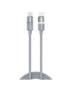 MLK+ 60W USB-C AUF USB-C SILIKONKABEL MIT LED 2