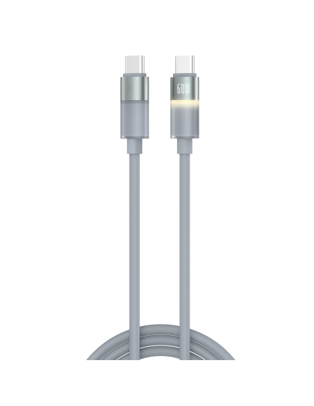 MLK+ CAVO USB-C A USB-C 60W IN SILICONE CON LED
