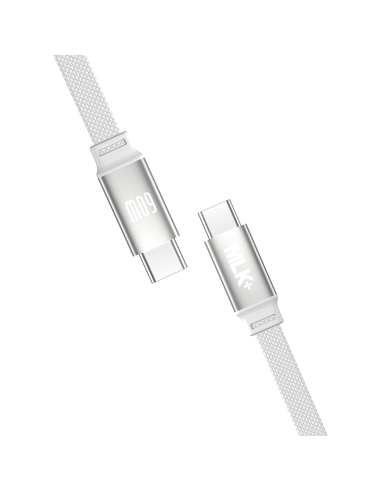 MLK+ 60W MAGNETIC USB-C TO USB-C FLAT BRAIDED CABLE