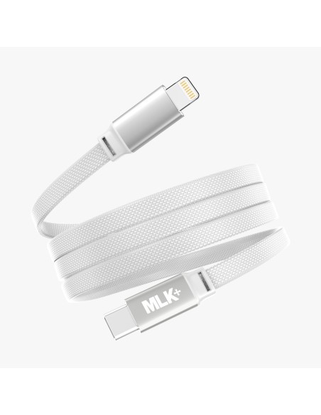 MLK+ CÂBLE TRESSÉ MAGNÉTIQUE USB-C VERS LIGHTNING DE 30 W