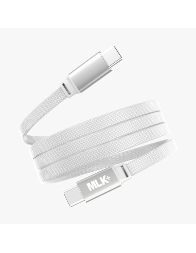 MLK+ CAVO PIATTO INTRECCIATO USB-C A USB-C 60W MAGNETICO