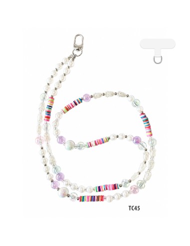 45CM-LONG PHONE BEADS