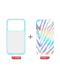 IRIDESCENT 3D PATTERN HARD CASE 2