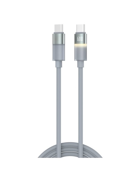 MLK+ CAVO USB-C A USB-C 60W IN SILICONE CON LED
