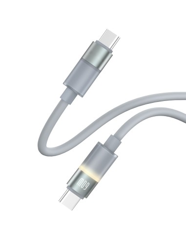 MLK+ CAVO USB-C A USB-C 60W IN SILICONE CON LED