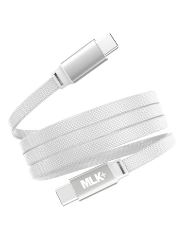 MLK+ 60W MAGNETISCHES USB-C ZU USB-C FLACH GEFLOCHTENES KABEL