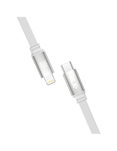 MLK+ CÂBLE TRESSÉ MAGNÉTIQUE USB-C VERS LIGHTNING DE 30 W